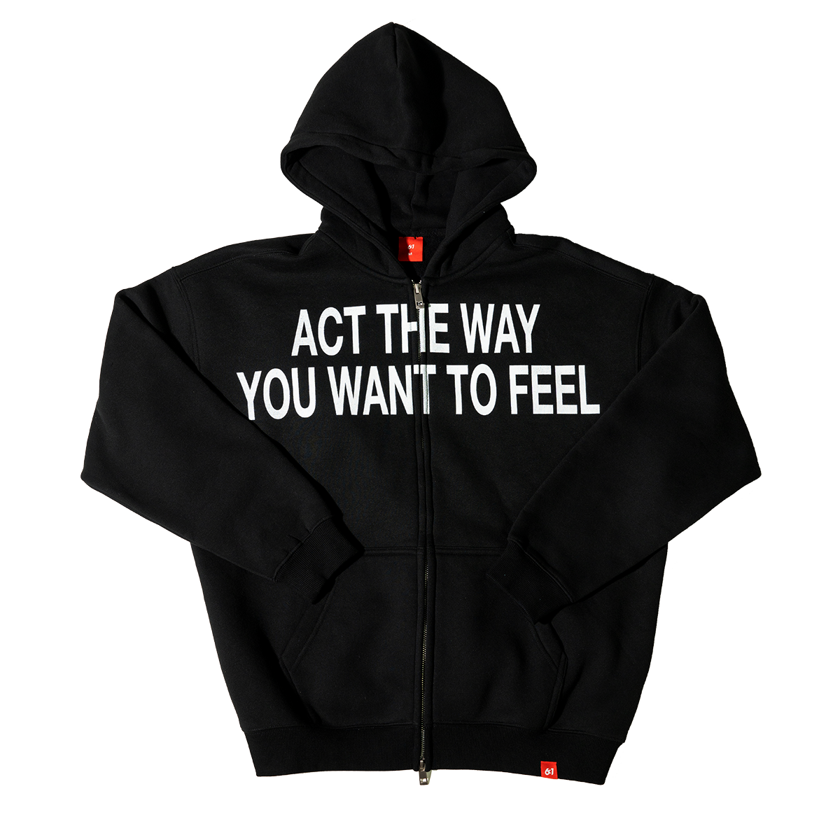 SS24 Statement Zipped Hoodie