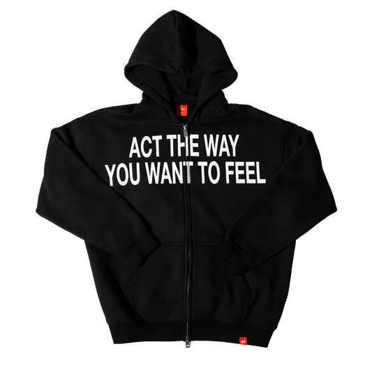 SS24 Statement Zipped Hoodie