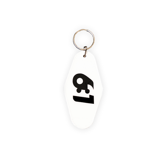 631 Motel Keychain