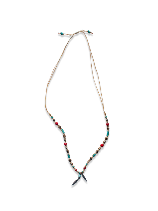 HANDMADE BEADED NECKLACE