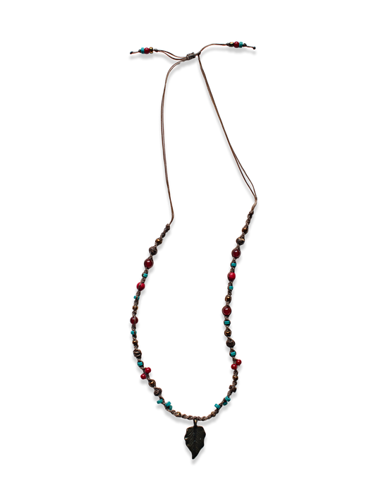 HANDMADE BEADED NECKLACE
